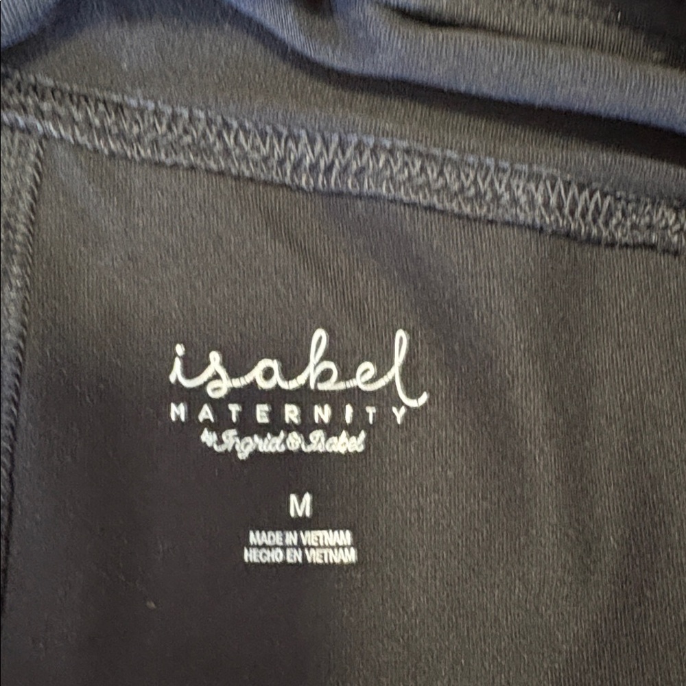 Isabel Maternity by Ingrid & Isabel Black Leggings - Picture 5 of 7